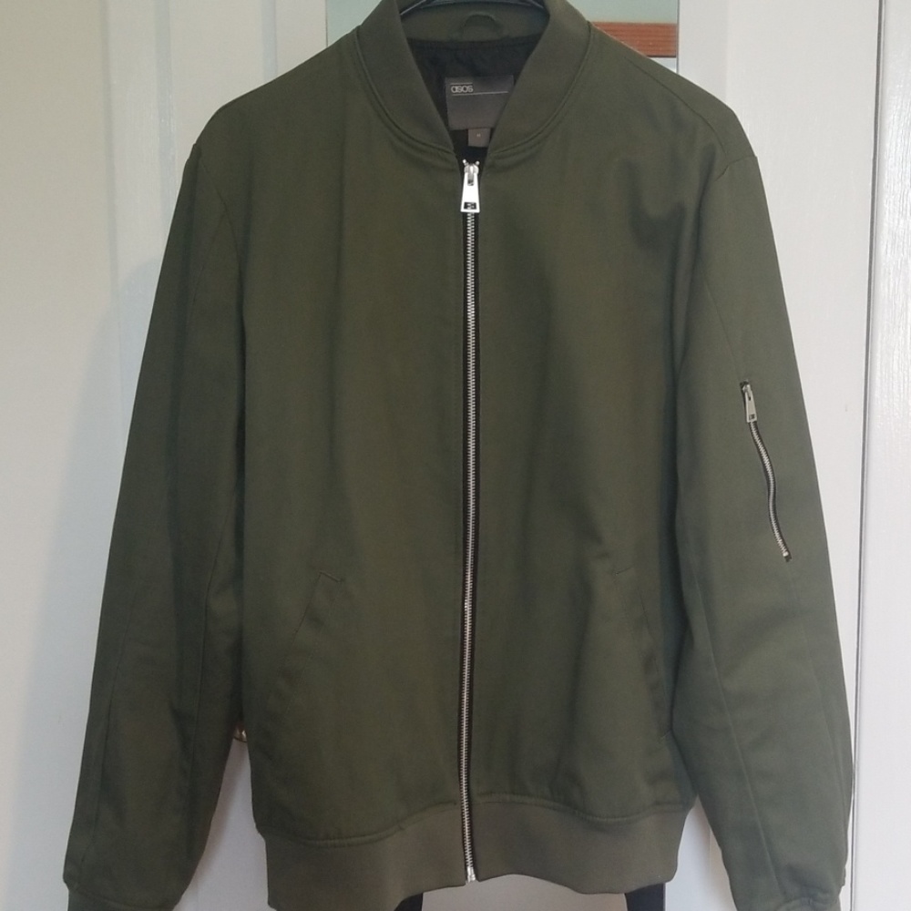 Asos Cotton Bomber Jacket